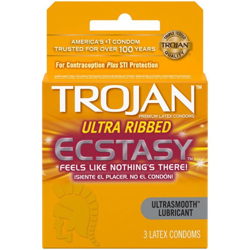 TROJAN™ Ultra Ribbed ECSTASY™