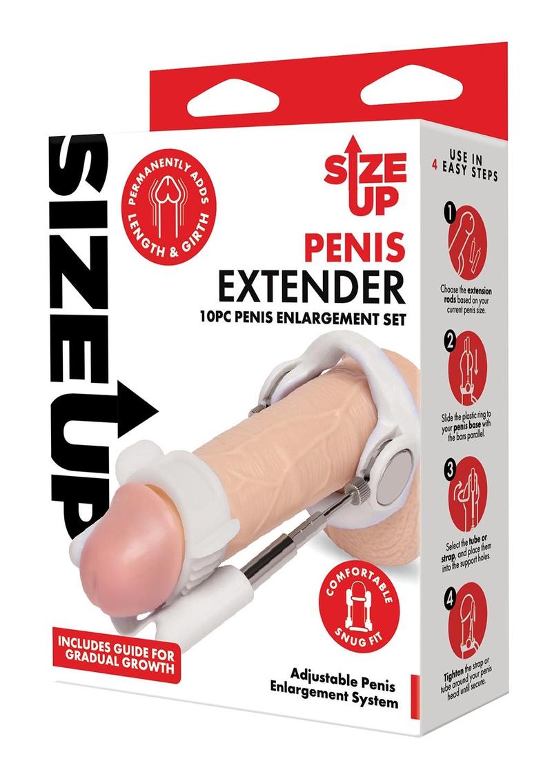 Size Up Penis Extender 10 Piece Penis Enlargement Set