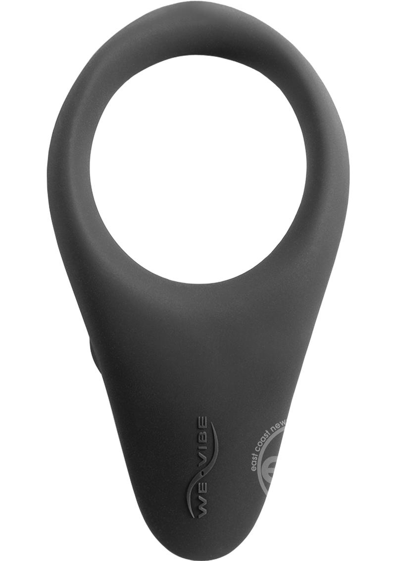 We-Vibe Verge Rechargeable Silicone Vibrating Perineum Cock Ring - Slate