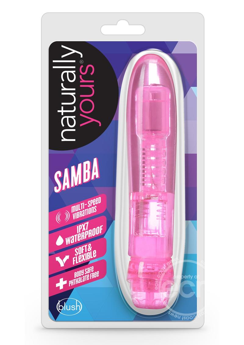 Naturally Yours Samba Vibrator - Pink