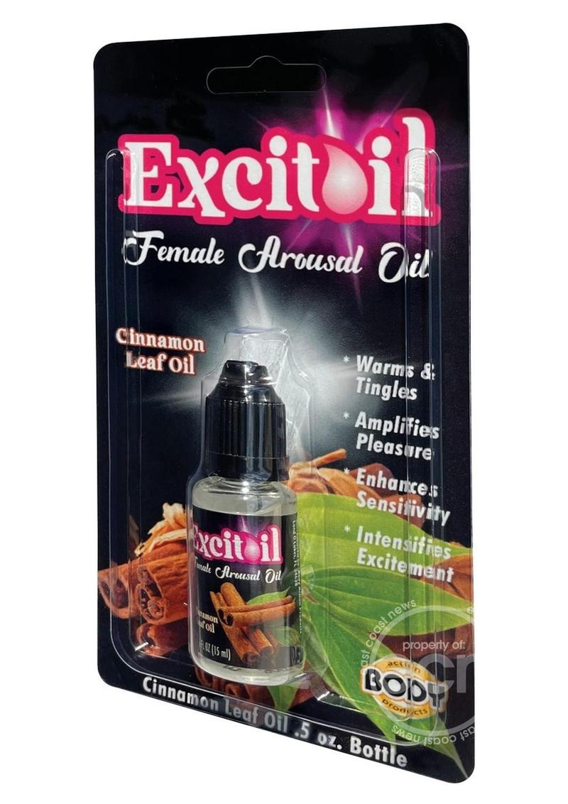 Excitoil Cinnamon Arousal Oil .5oz - Carded