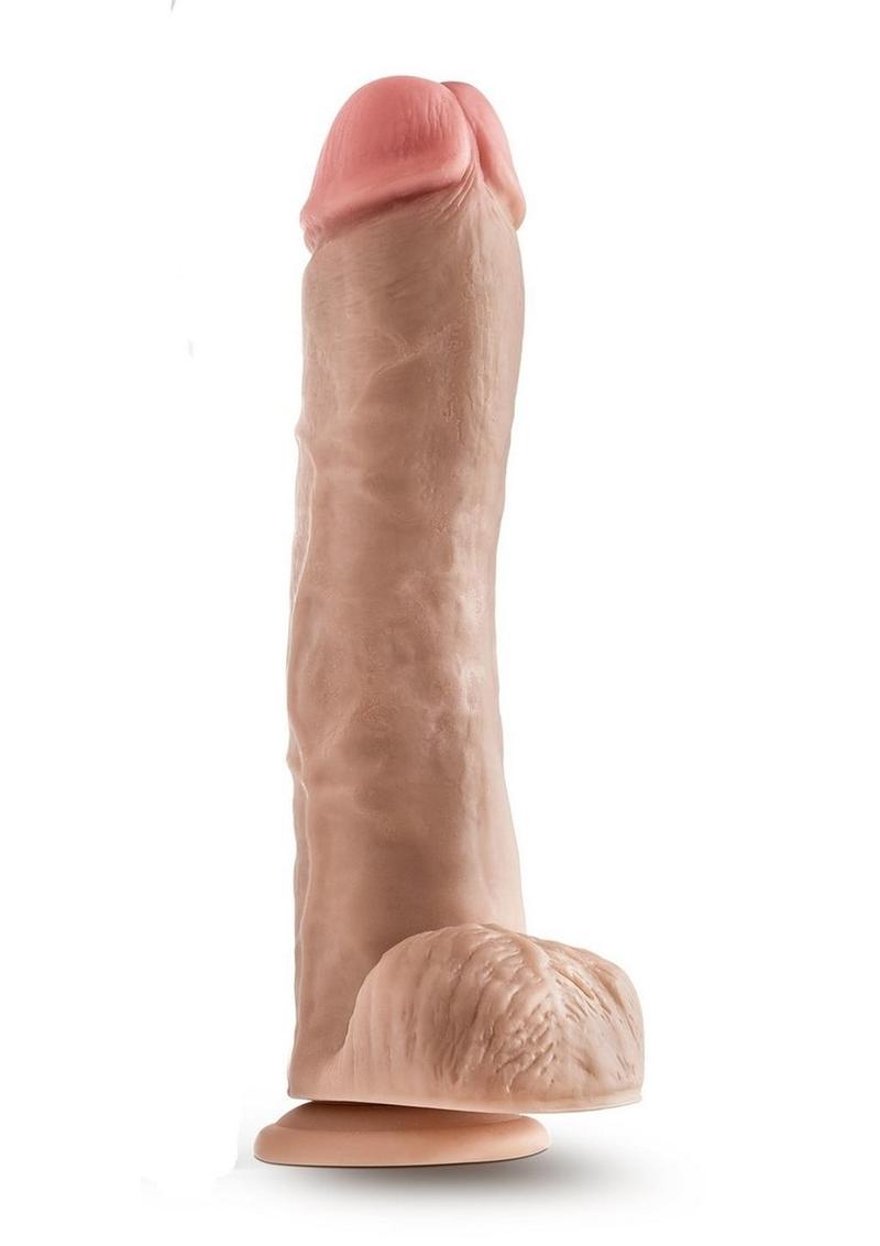 Dr. Skin - Mr. Savage - 11.5 Inch Dildo with Balls - Beige