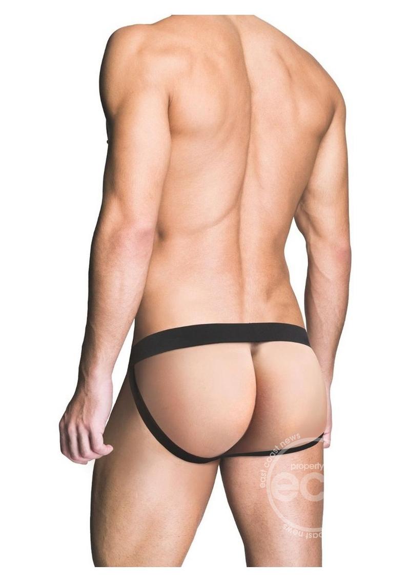 Prowler Red Ass-Less Cock Ring - Black