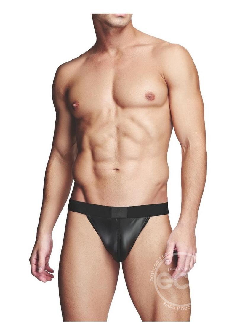 Prowler Red Wetlook Ass-Less Jock - Black