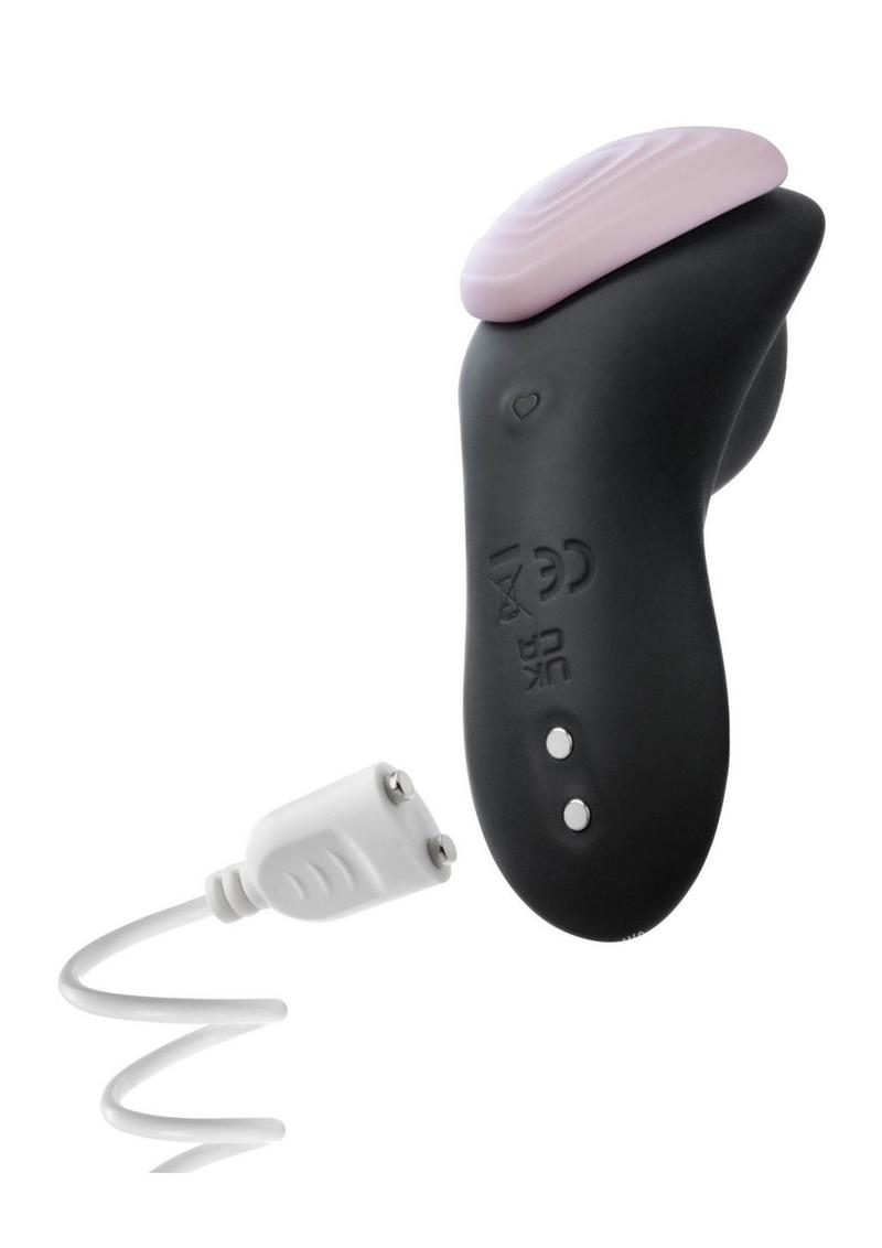 Temptasia Heartbeat Rechargeable Silicone Panty Vibe with Remote