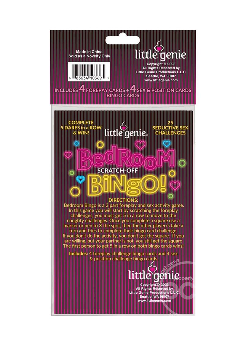 Bedroom Bingo Couples Game