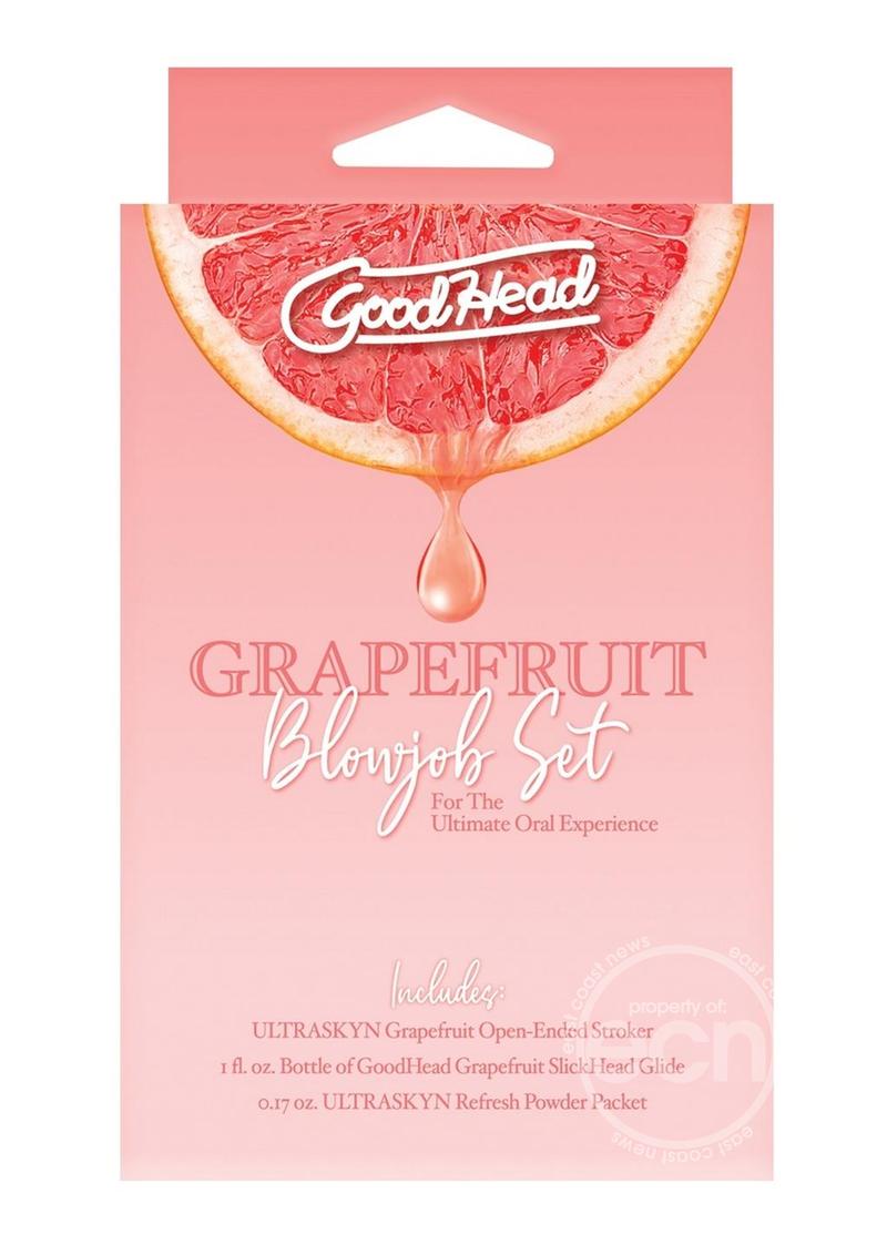 GoodHead Blowjob Set - Grapefruit