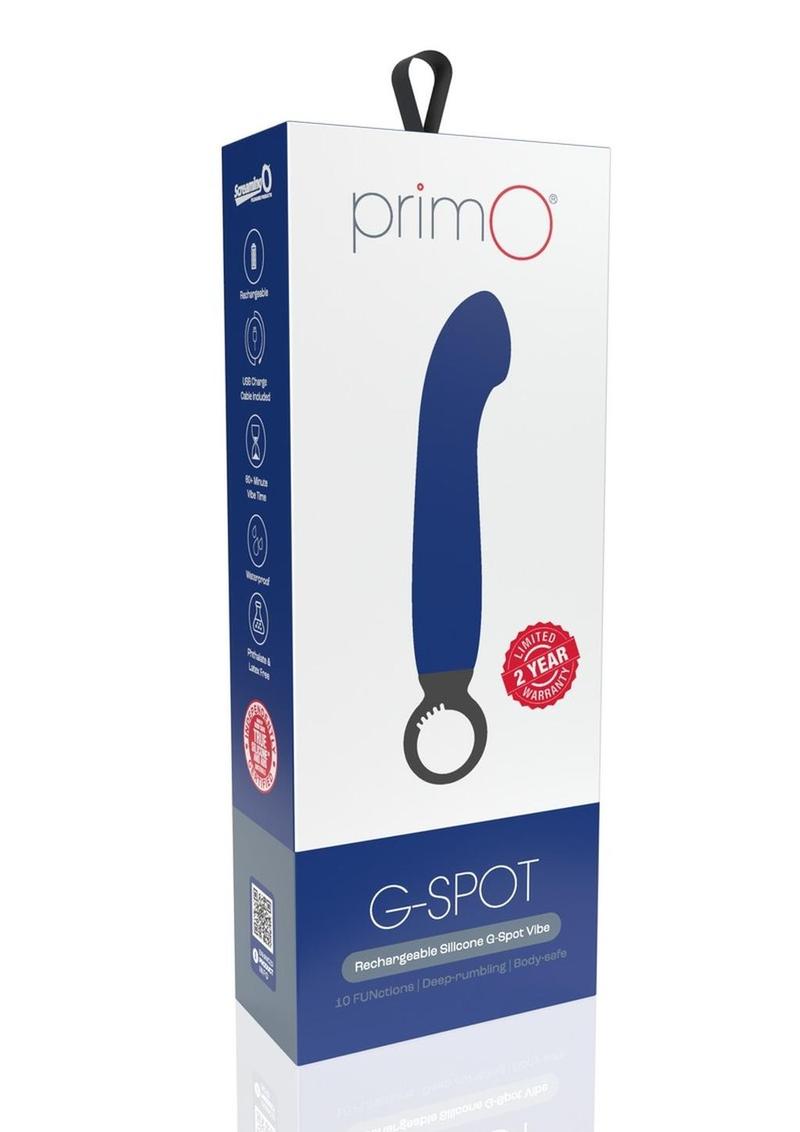 PrimO G-Spot Rechargeable Silicone Vibrator