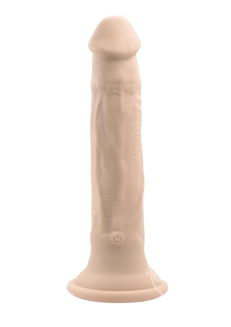 In Thrust We Trust Rechargeable Silicone Dildo with Remote