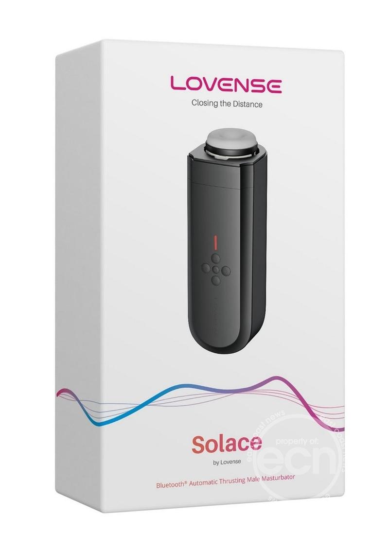 Lovense Solace Rechargeable Thrusting Pussy Masturbator