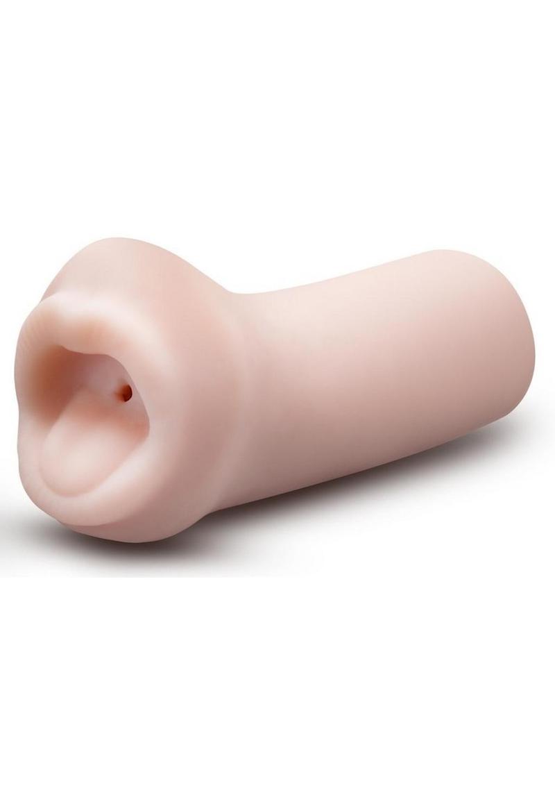 EnLust Candi Dual End Stroker - Mouth - Vanilla