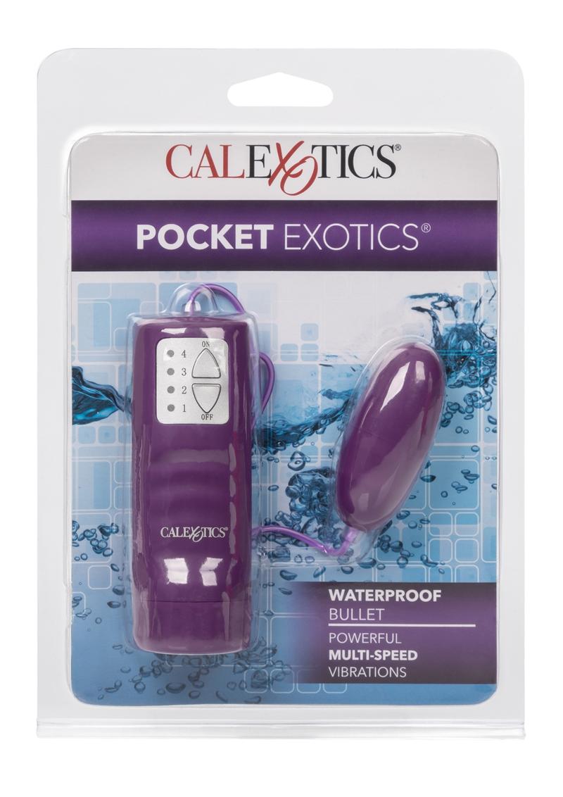 Pocket Exotics Waterproof Bullet with Wired Remote Control