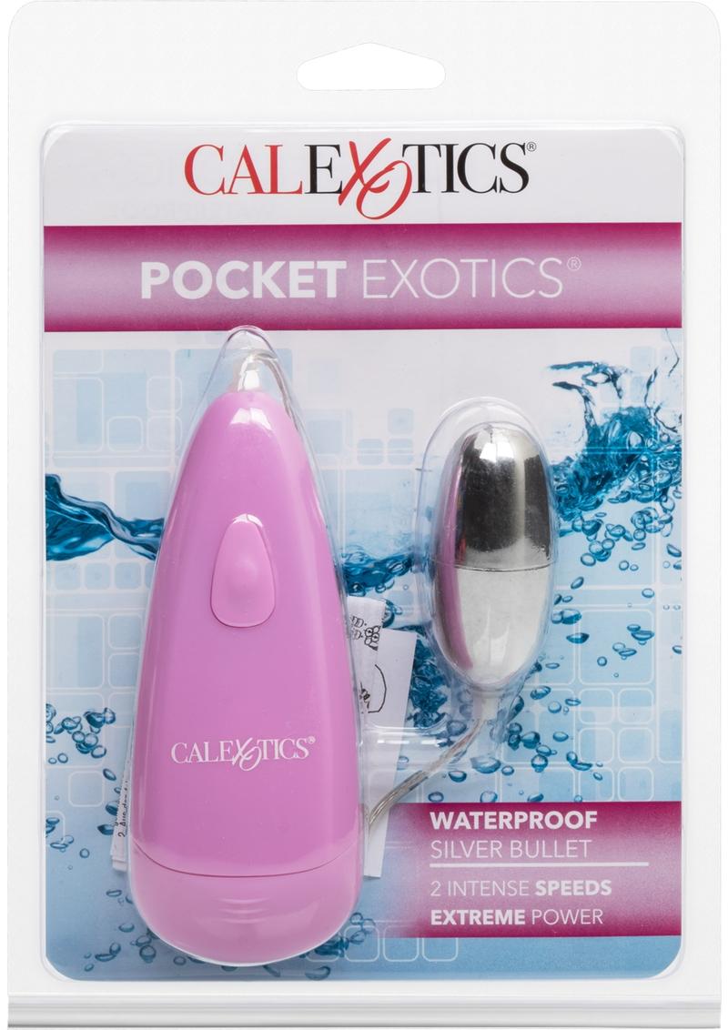 Pocket Exotics Silver Bullet with Wired Remote Control