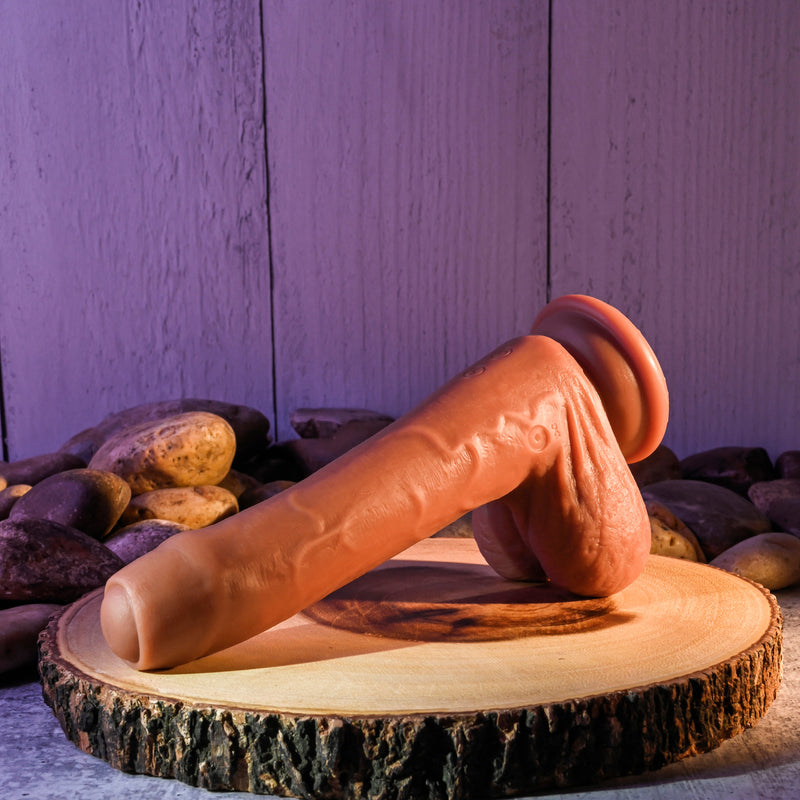 Peek A Boo Vibrating Dildo