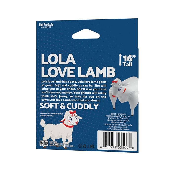 Lola Love Lamb Blow Up Sheep