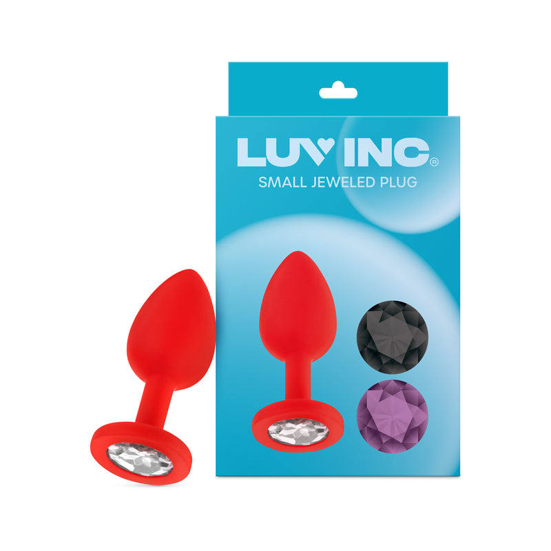 Luv Inc JP: Jeweled Plug w/ 3 Stones