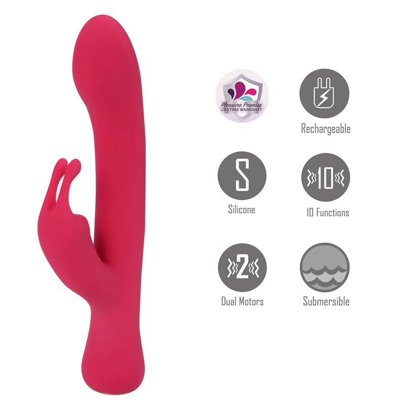 ZARA TEAL 10-Function Rechargeable Rabbit Vibe