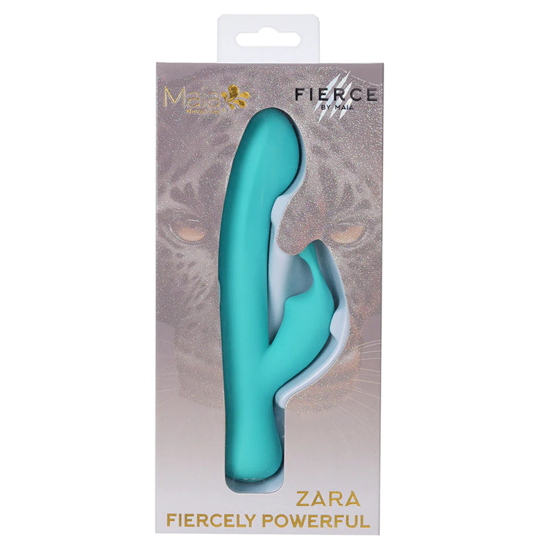 ZARA TEAL 10-Function Rechargeable Rabbit Vibe