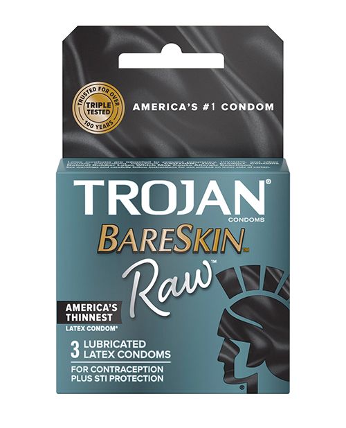 Trojan Bareskin Raw 3 Pk