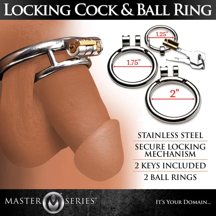 Locked Cock Locking Cock & Ball Ring