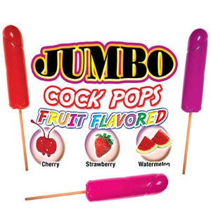 Jumbo Fruit Flavored Cock Pops