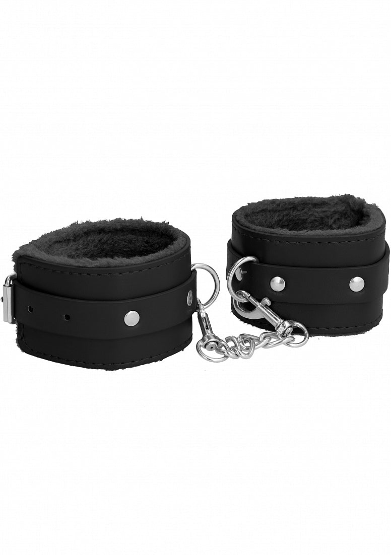 Plush Leather Wrist Cuff