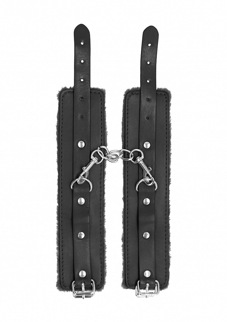 Plush Leather Wrist Cuff