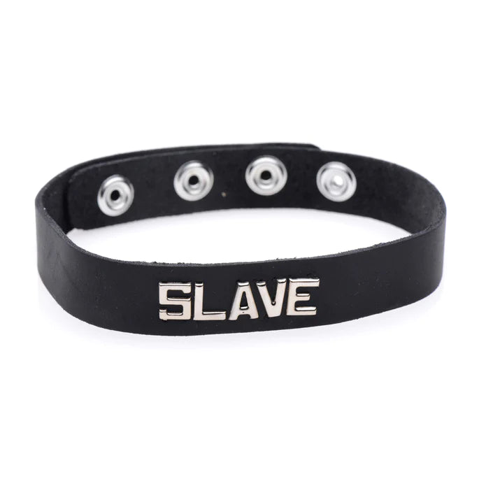 Leather ID Collar