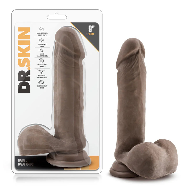 Dr. Skin - Mr. Magic - 9 inch Dildo with Suction Cup