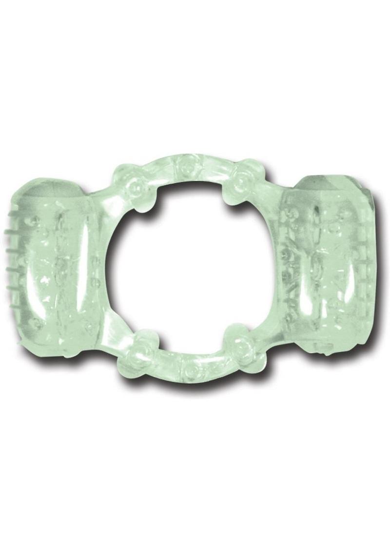 Humm Dinger Double Dinger Dual Vibrating Cock Ring