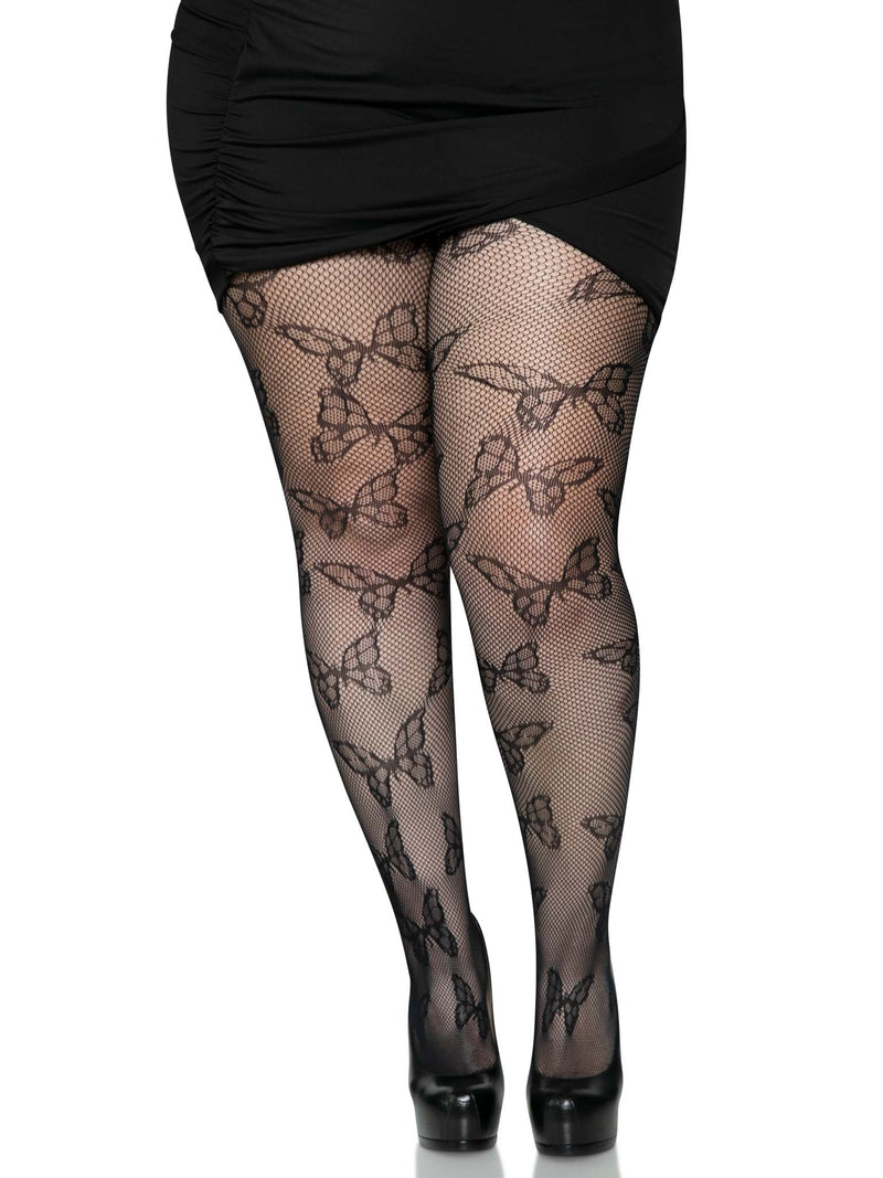 Butterfly Fishnet Tights