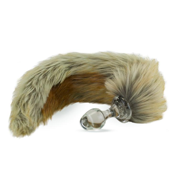 Crystal Minx Faux Fur Tail Plug