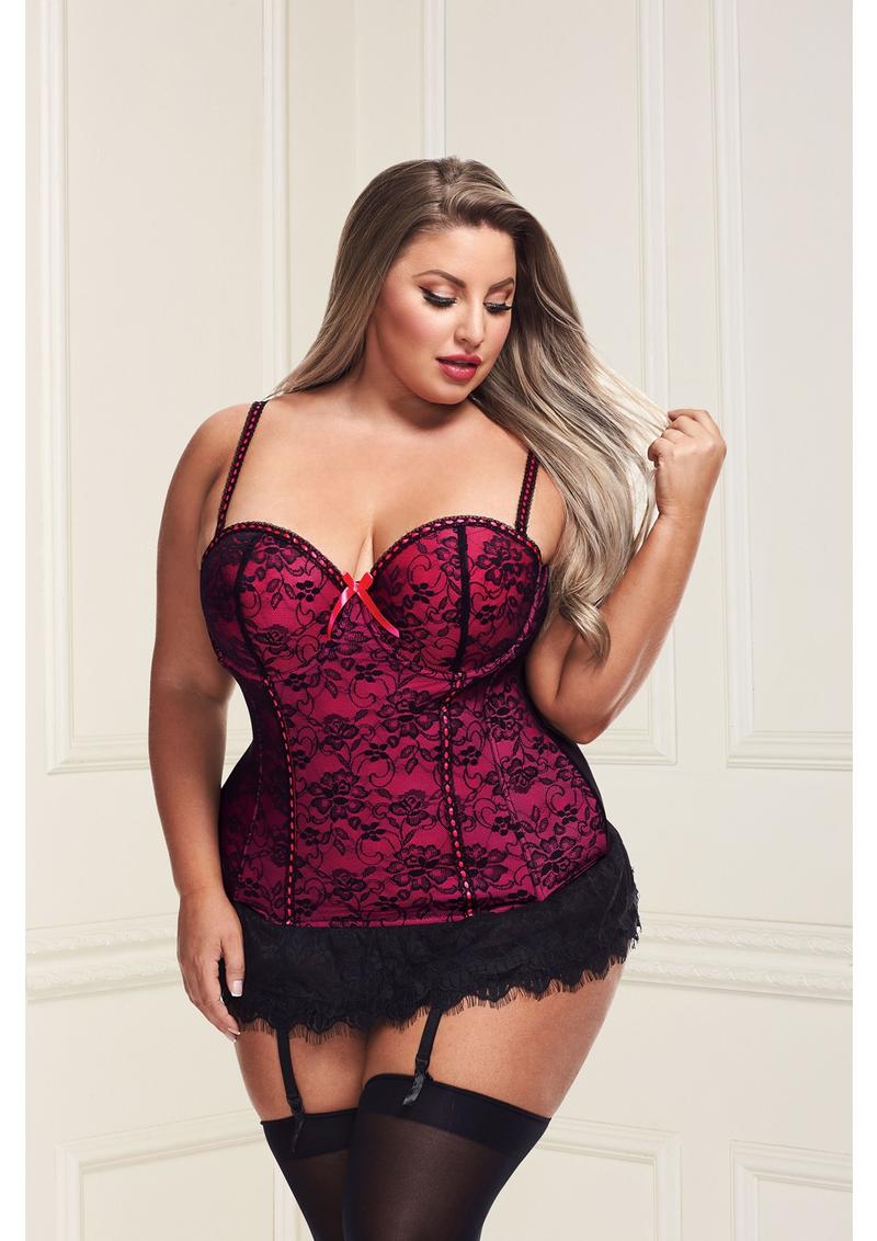 Bustier and G-String