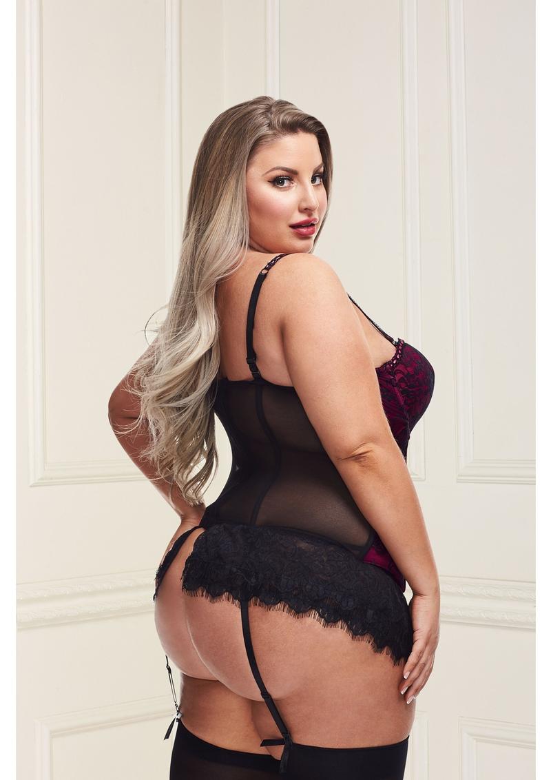 Bustier and G-String
