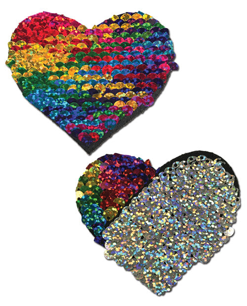 Pastease Flip Sequins Heart -  O/S