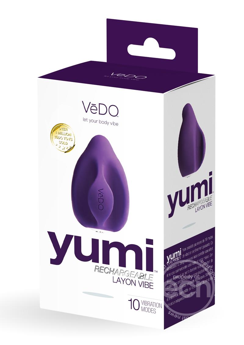 VeDO Yumi Rechargeable Silicone Layon Finger Vibrator
