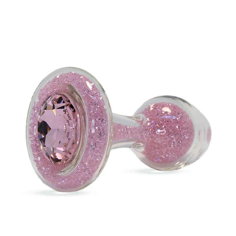 Sparkle Butt Plug with Crystal Base