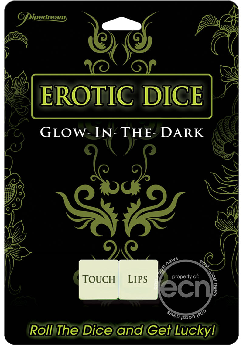 Erotic Dice - Glow in the Dark