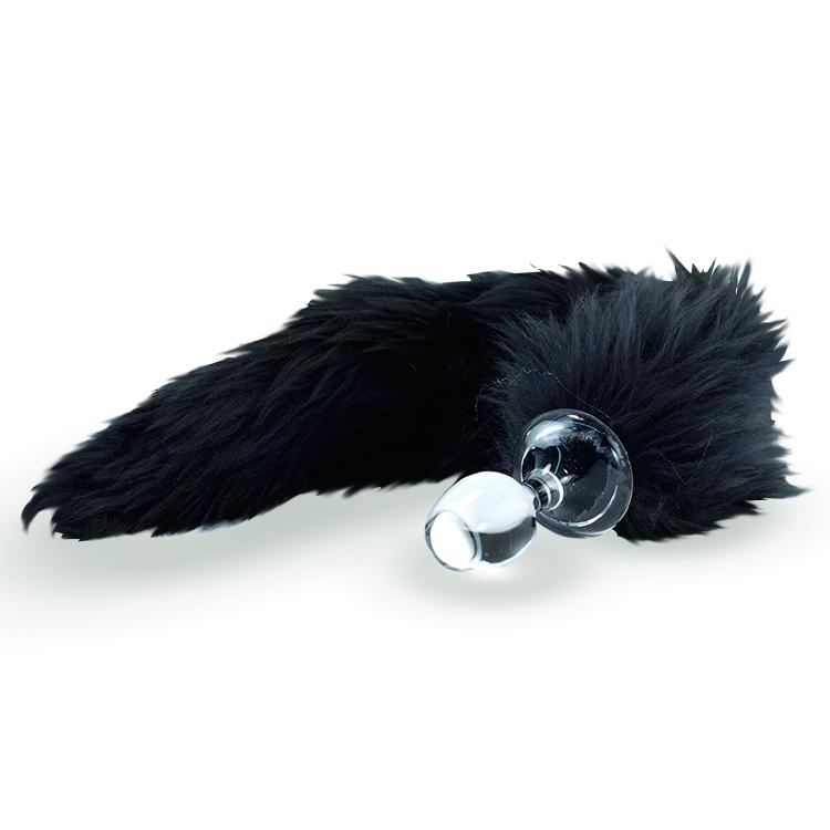 Crystal Minx Faux Fur Tail Plug