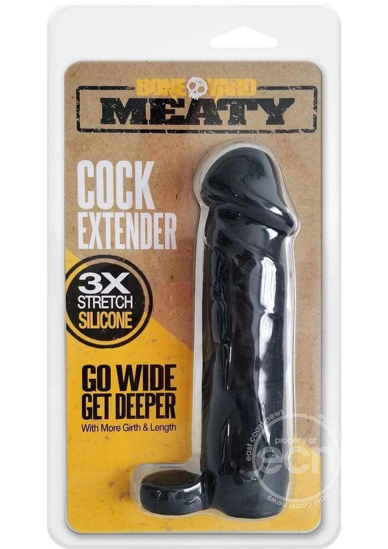 Boneyard Meaty 3X Stretch Silicone Penis Extender 6.5in