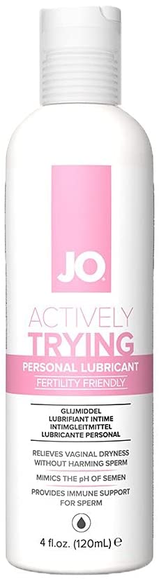 JO Actively Trying Fertility Water Based Lubricant 4oz