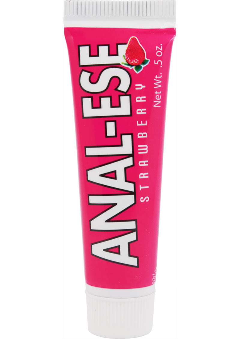 Anal Ese Flavored Desensitizing Anal Gel - Strawberry - .5oz