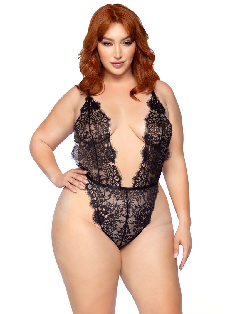Love Affair Lace Robe & Teddy Set