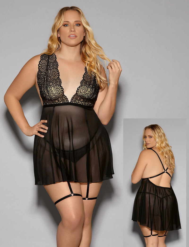 Babydoll w/Leg