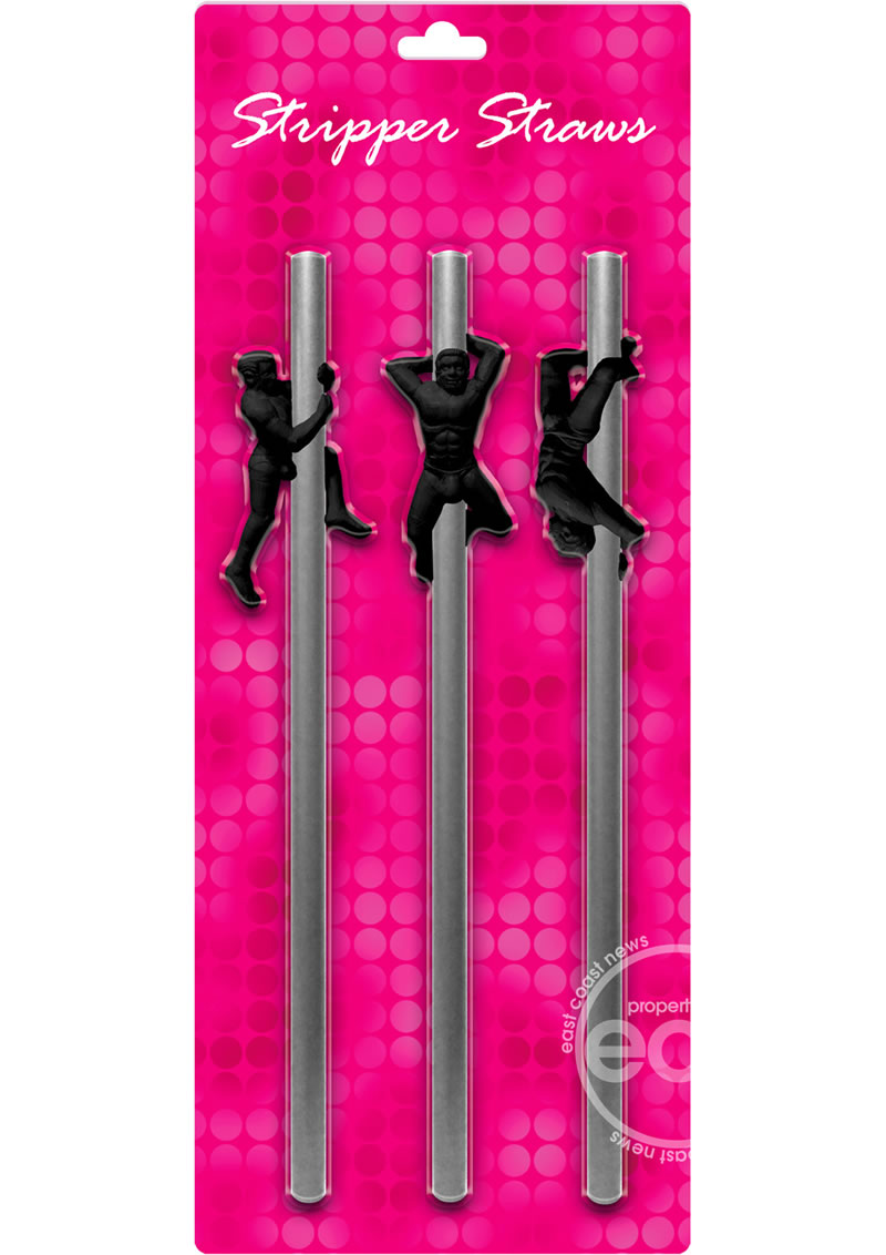 Stripper Straws  (3 Per Pack)