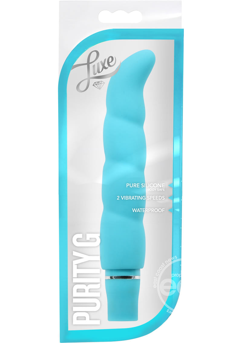 Luxe Purity G Silicone G-Spot Vibrator - The Lingerie Store
