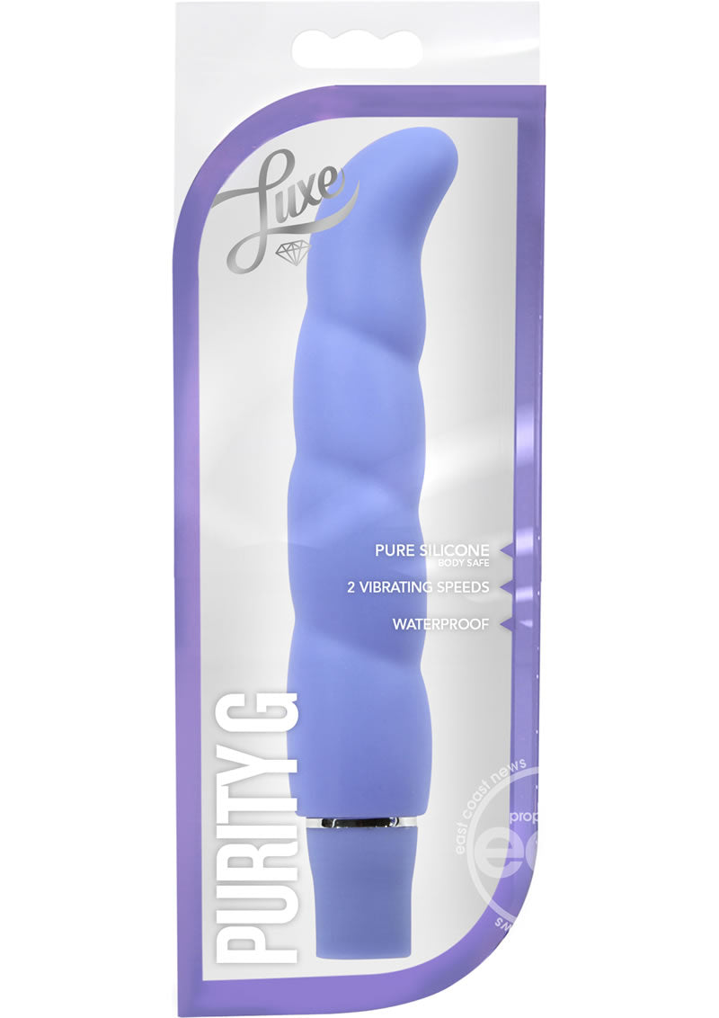 Luxe Purity G Silicone G-Spot Vibrator - The Lingerie Store