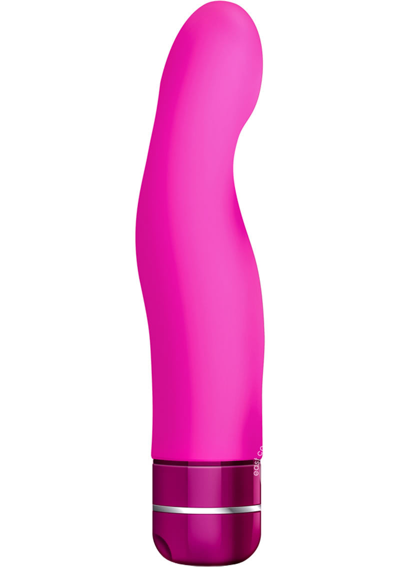 Luxe Gio Vibrating Silicone Dildo 8in