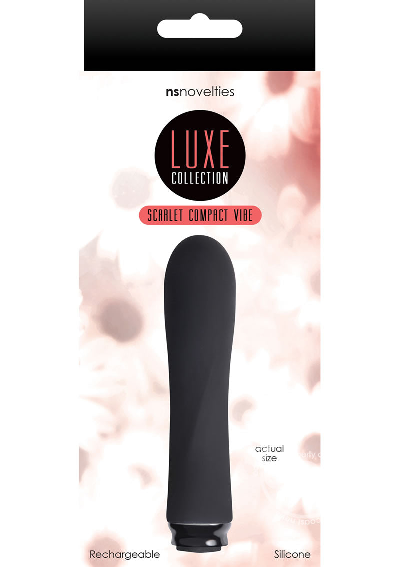 Luxe Collection Scarlet Rechargeable Silicone Compact Vibe