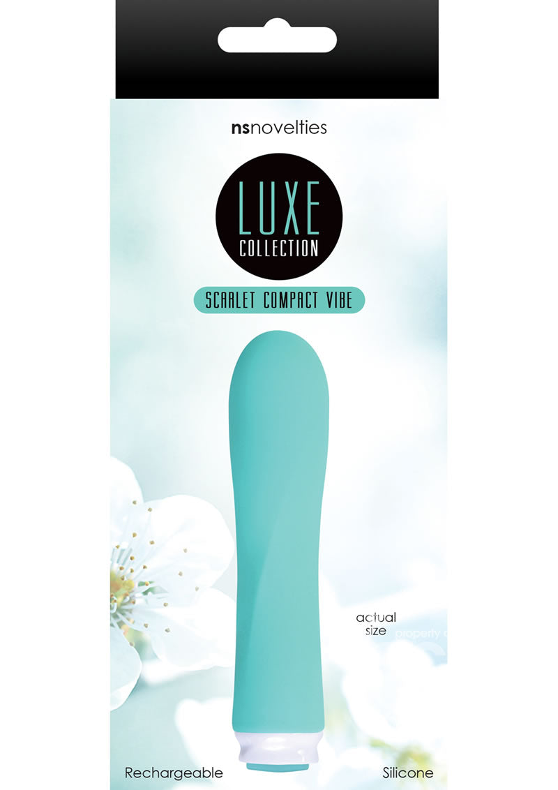 Luxe Collection Scarlet Rechargeable Silicone Compact Vibe